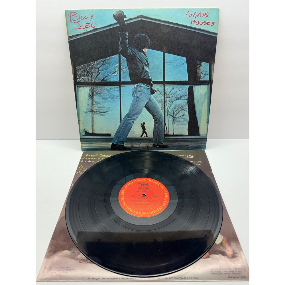 Billy Joel Glass Houses Vinyl LP Columbia FC 36384 1980 w/ Inner Sleeve